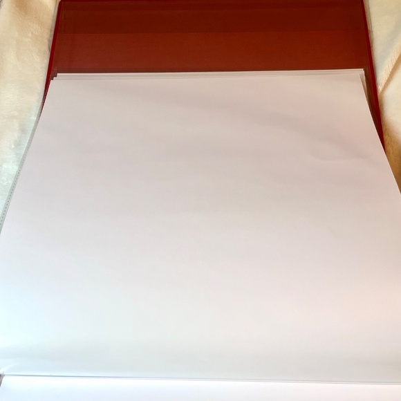 NWT Generations Premium Scrapbook Memory Album - Red Faux Leather 12”x12” - Picture 8 of 10